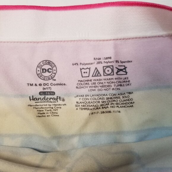 Marvel and DC comics girls short underwear, size girls XL 14/16 - Picture 10 of 11